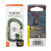 Mosquetão Nite Ize SlideLock Carabiner #3 em alumínio verde oliva